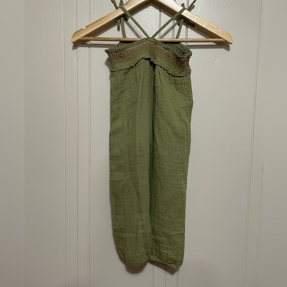 Old Navy olive green romper - Picture 2 of 4